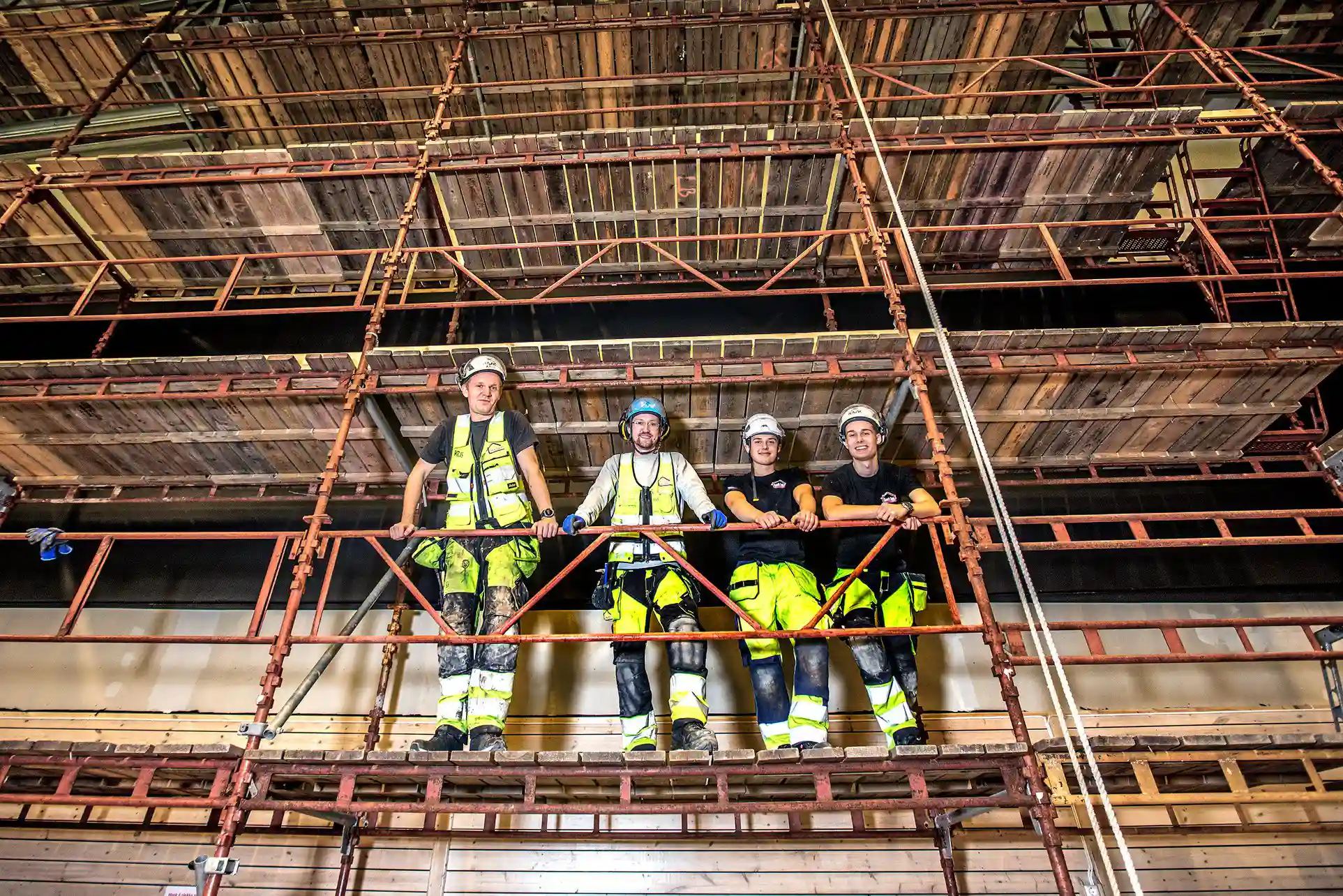 Foto – Flerbrukshall – byggeteam