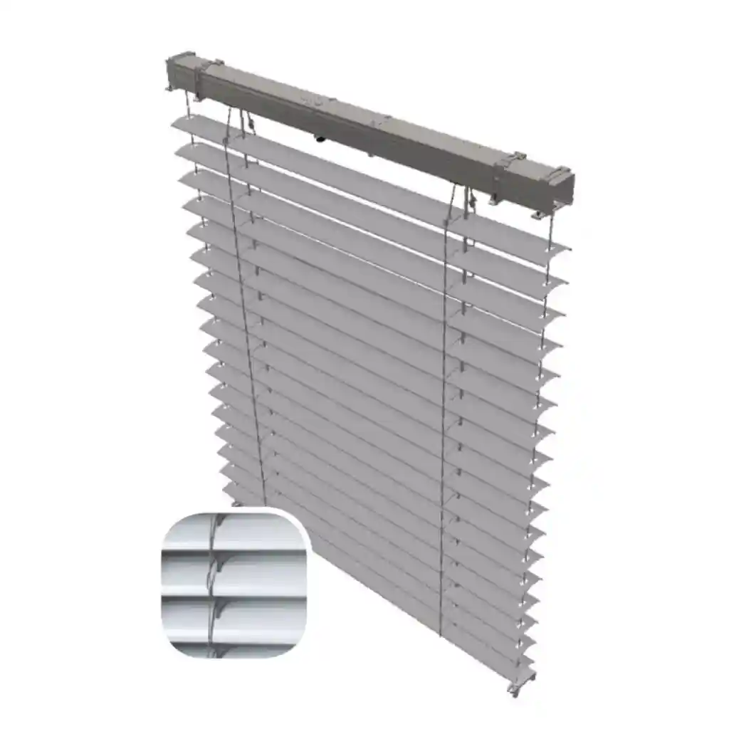 Bilde – Persienne C80 med wirestyring