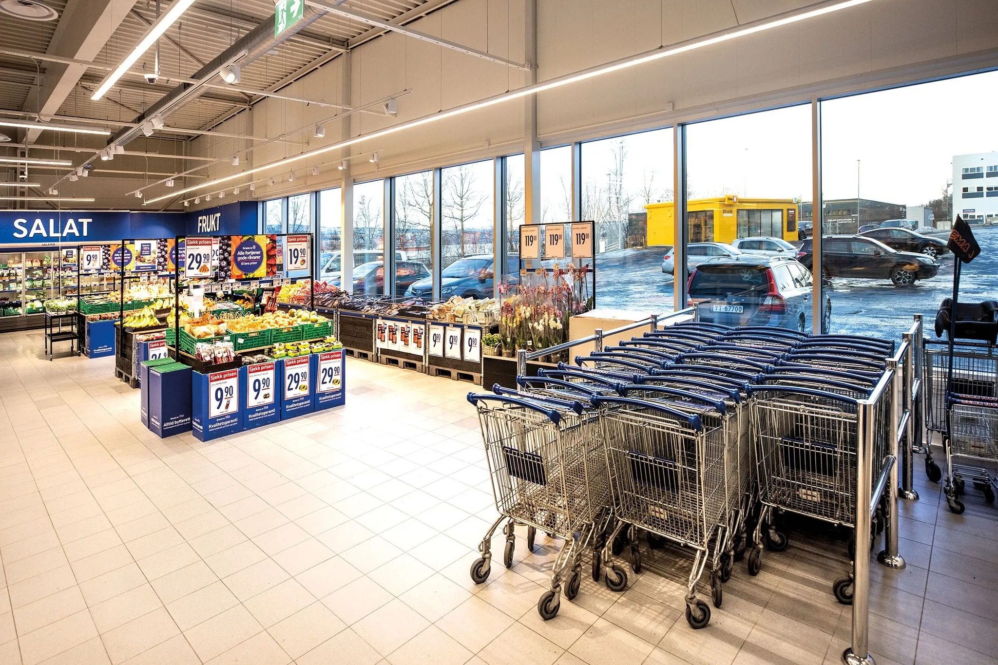 Foto – Glassfasade REMA 1000