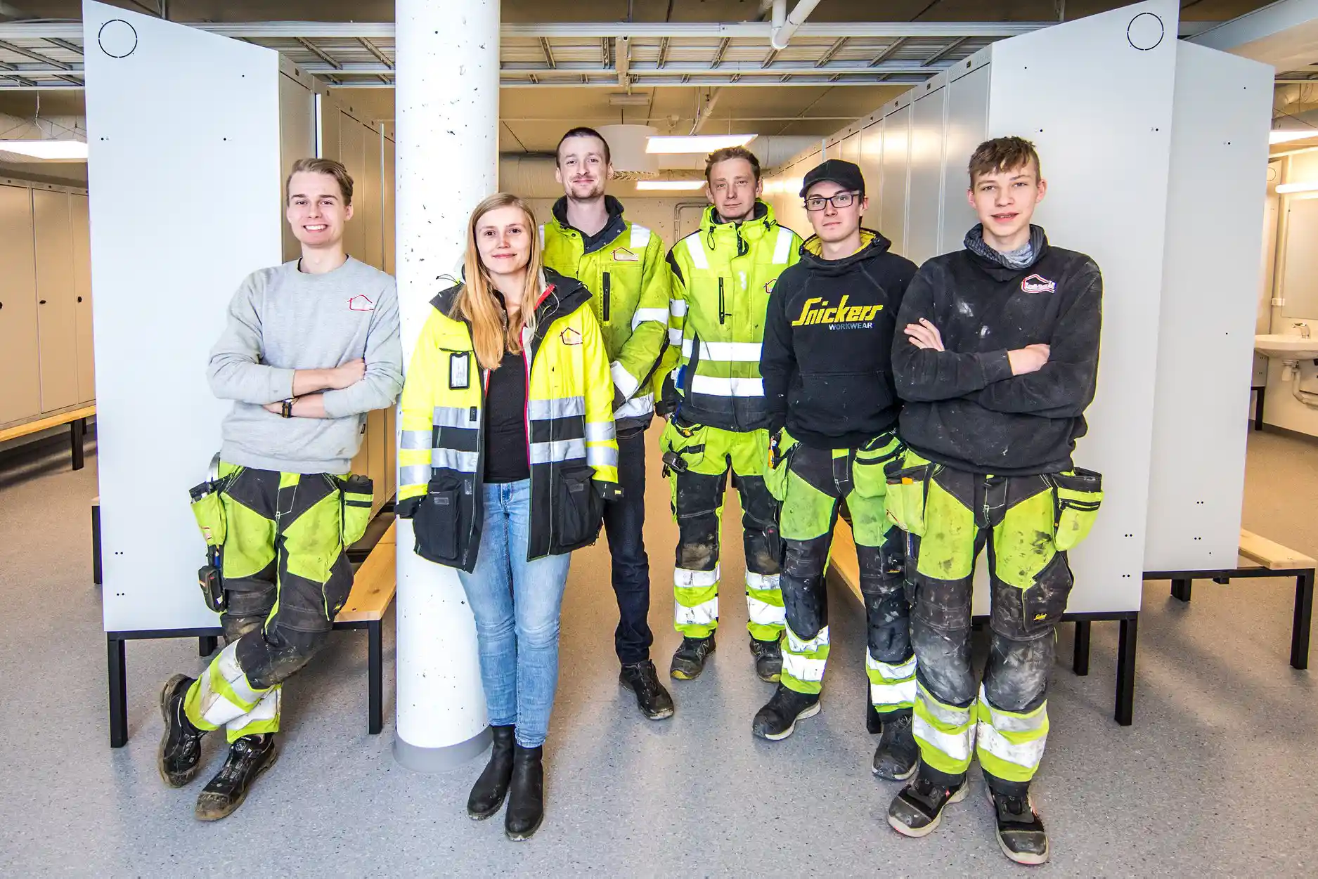 Teamet i Losvik Bygg og Losvik Glass
